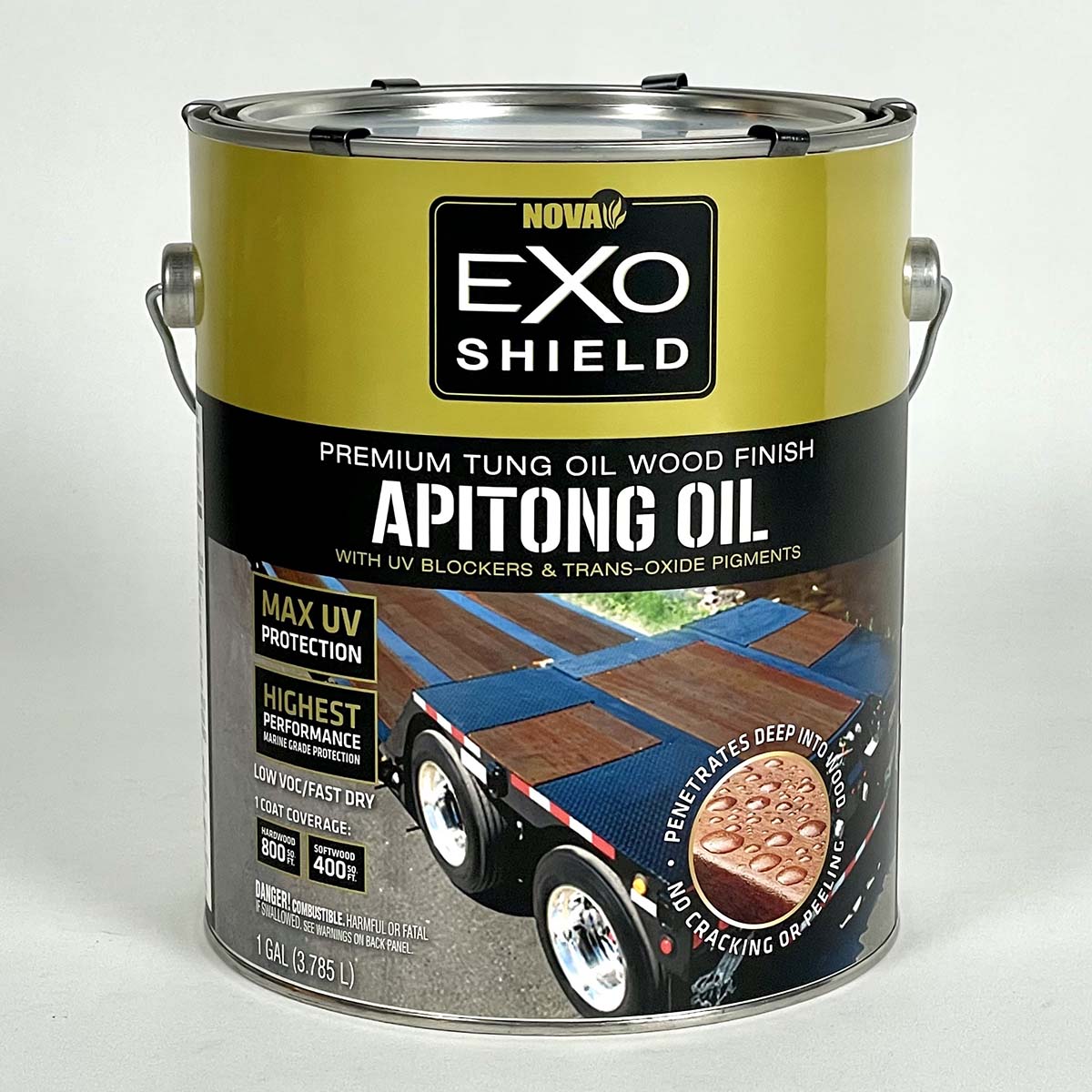 APITONG OIL Exterior Oil Based Wood Stain