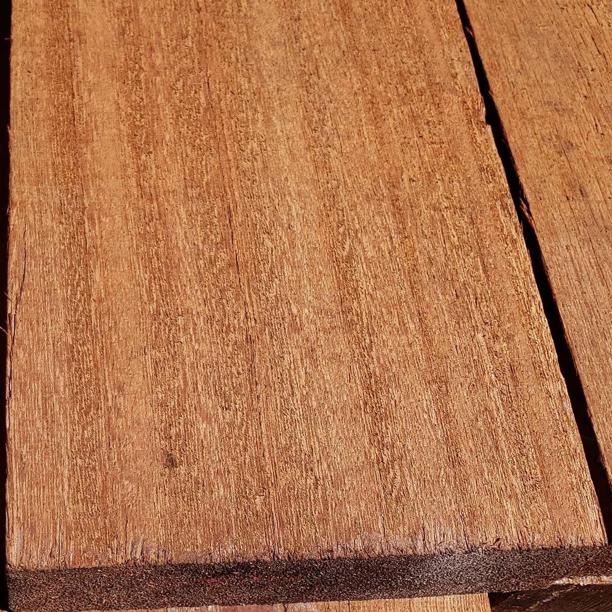 Brazilian Apitong, Angelim Pedra 2x10 Full Sawn Kiln Dried Std + Btr RGH KD