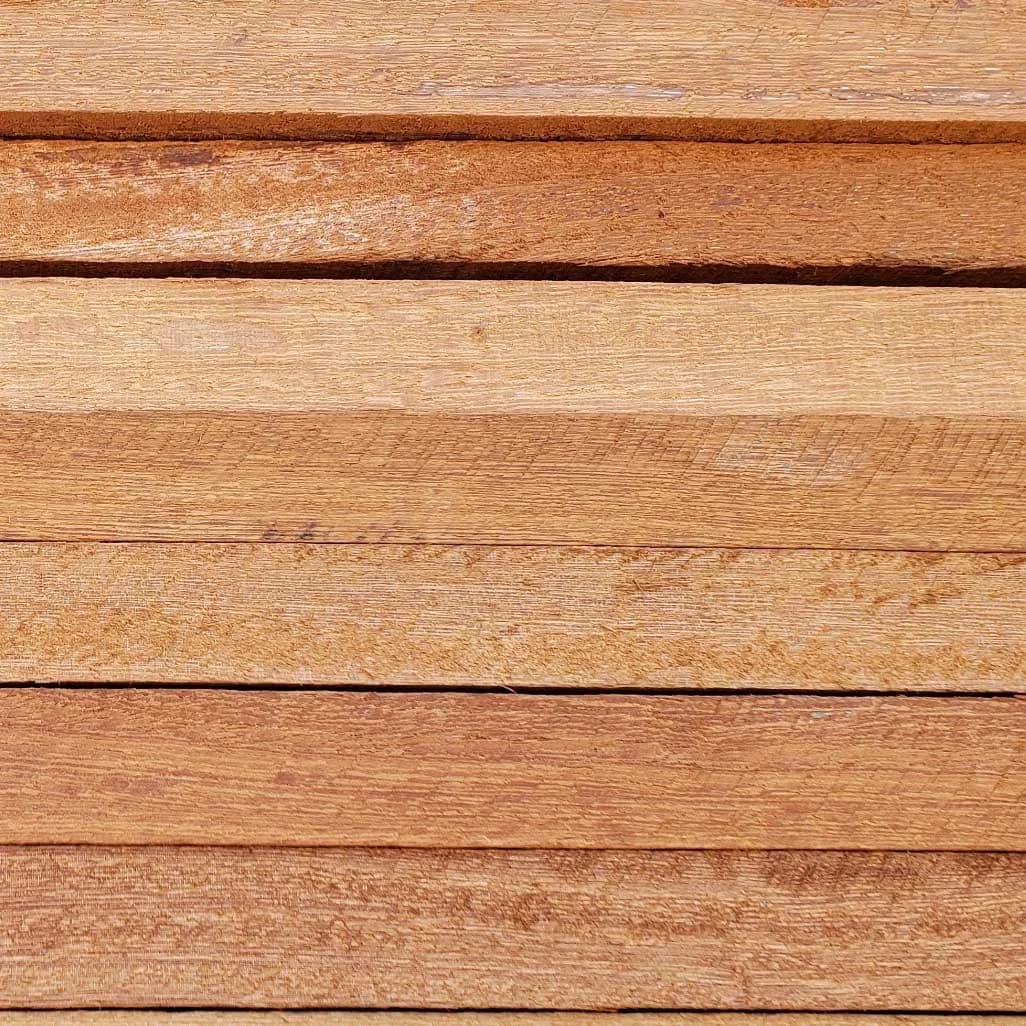 Brazilian Apitong, Angelim Pedra 6/4 x 8 Full Sawn Std + Btr RGH