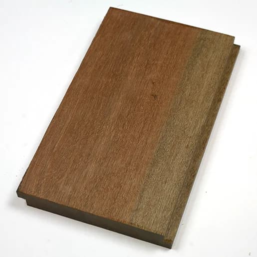 Apitong, Keruing 1-1/8" x 7-3/8" (7" face) Std + Btr Shiplap Flooring KD