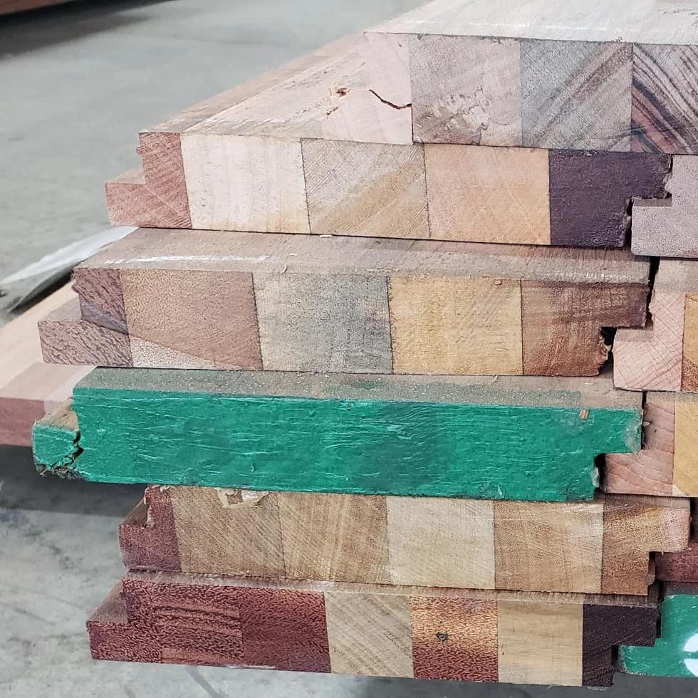 Mixed Hardwood 1-3/8" x 5-15/16" KB *** ON SALE *** Std + Btr Keyboard KD