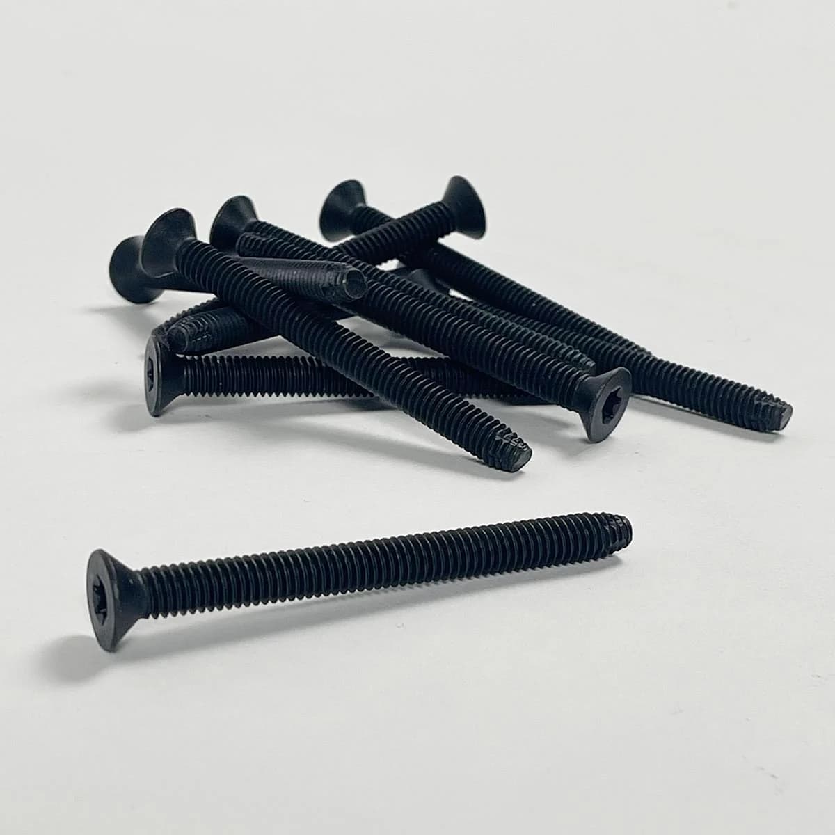 Trailer Deck Screws 5/16-18 x 3-1/2" T40 Torx Partially Threaded Flat Head Type F Thread Cutting Phosphate Coated Hardware