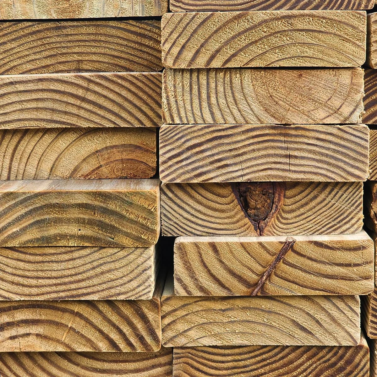 Southern Yellow Pine 2x6 (Net 1-1/2 x 5-1/2) Pressure Treated #2 S4S E4E GN
