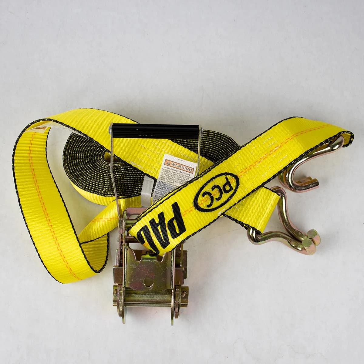 Ratchet Strap 2"x27' Wire Hook Ratchet Strap Industrial Strength Hardware