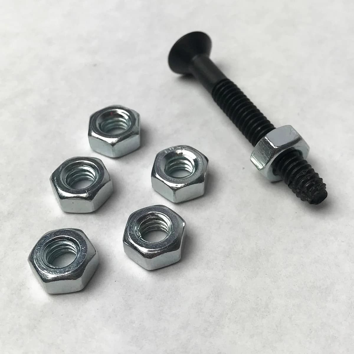 Trailer Deck Screws 1/4-20 NUT FIN H Z For Type F Screw Hardware