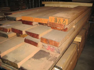 2x8 Rough Keruing
