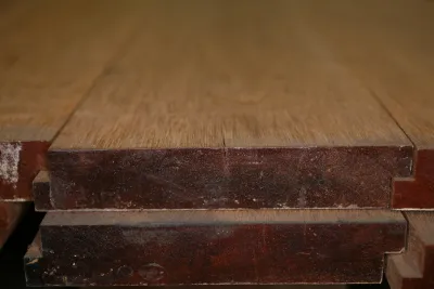 Apitong, Keruing 1-1/8" x 7-3/8" (7" face) Std + Btr Shiplap Flooring KD
