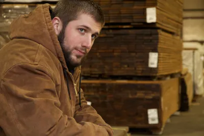 Warehouse Worker Lumber Units