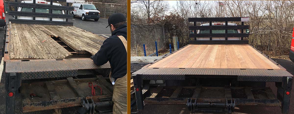 Steve from Ohio, Before and after of a Apitong Deck Replacement