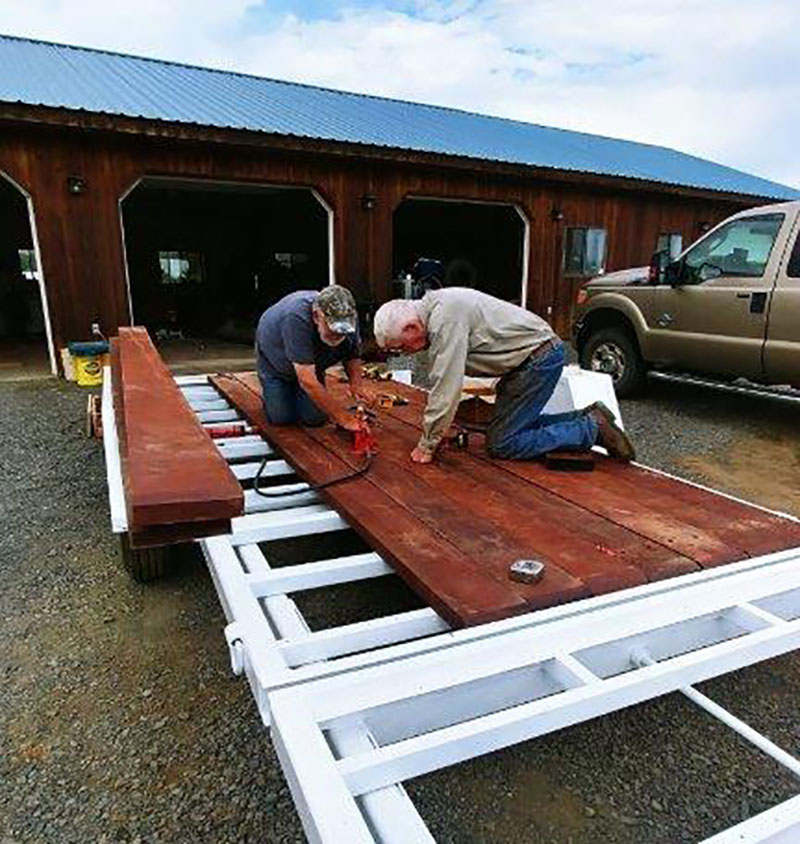 Ralph from Washington, Apitong Deck Replacement with Apitong Oil