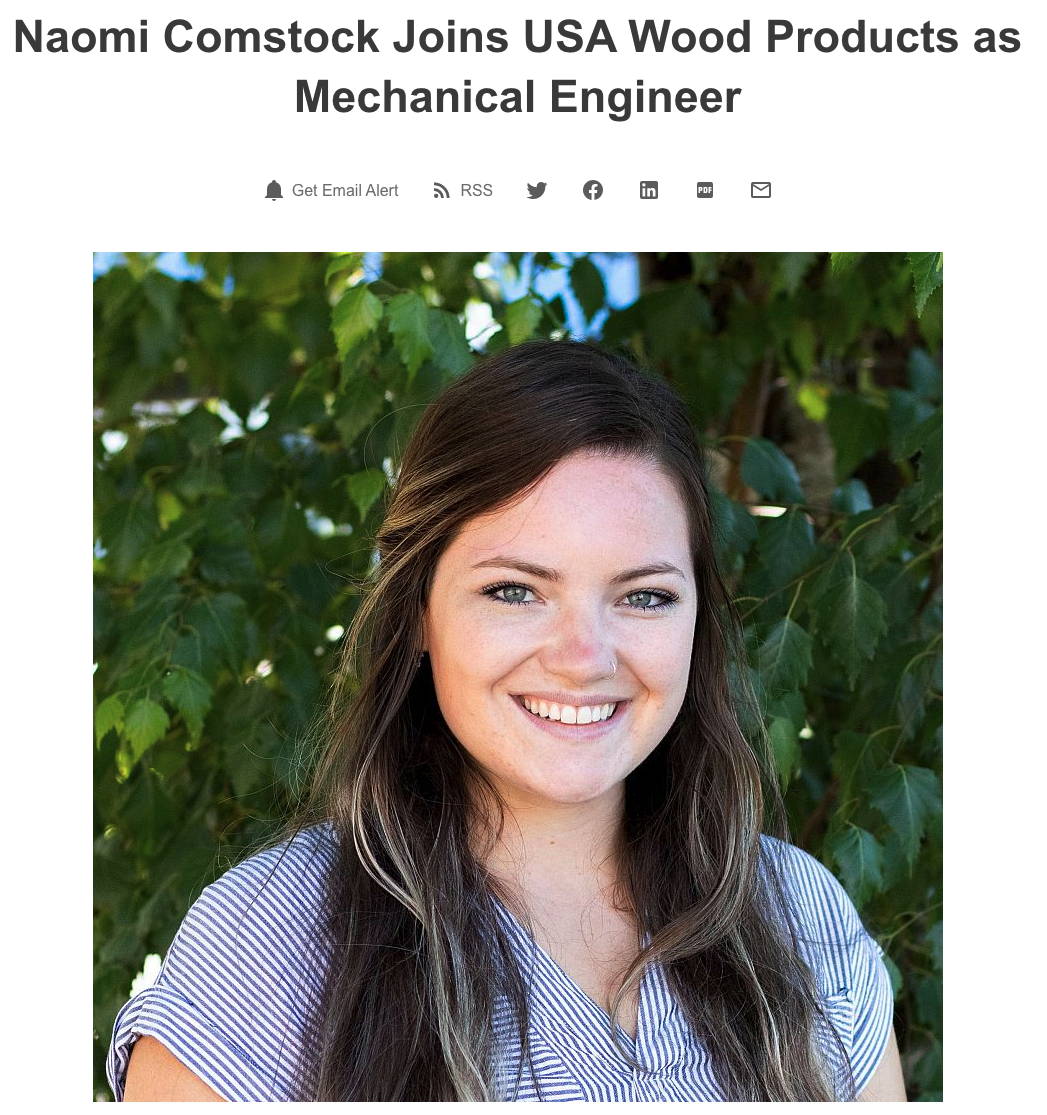 Article Image for Nova USA Wood Hires Mechanical Engineer