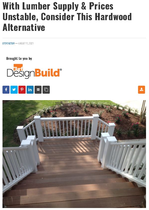 Article Image for Yellow Balau Alternative Tropical Hardwood for Decking & Siding