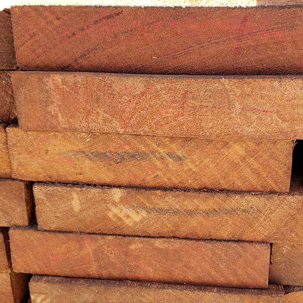 Brazilian Apitong, Angelim Pedra Skip Dressed S4S Square Edge                 