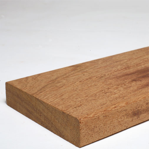 Brazilian Apitong, Angelim Pedra Skip Dressed S4S Square Edge                 