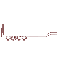 Lowboy Trailer - Shop Products