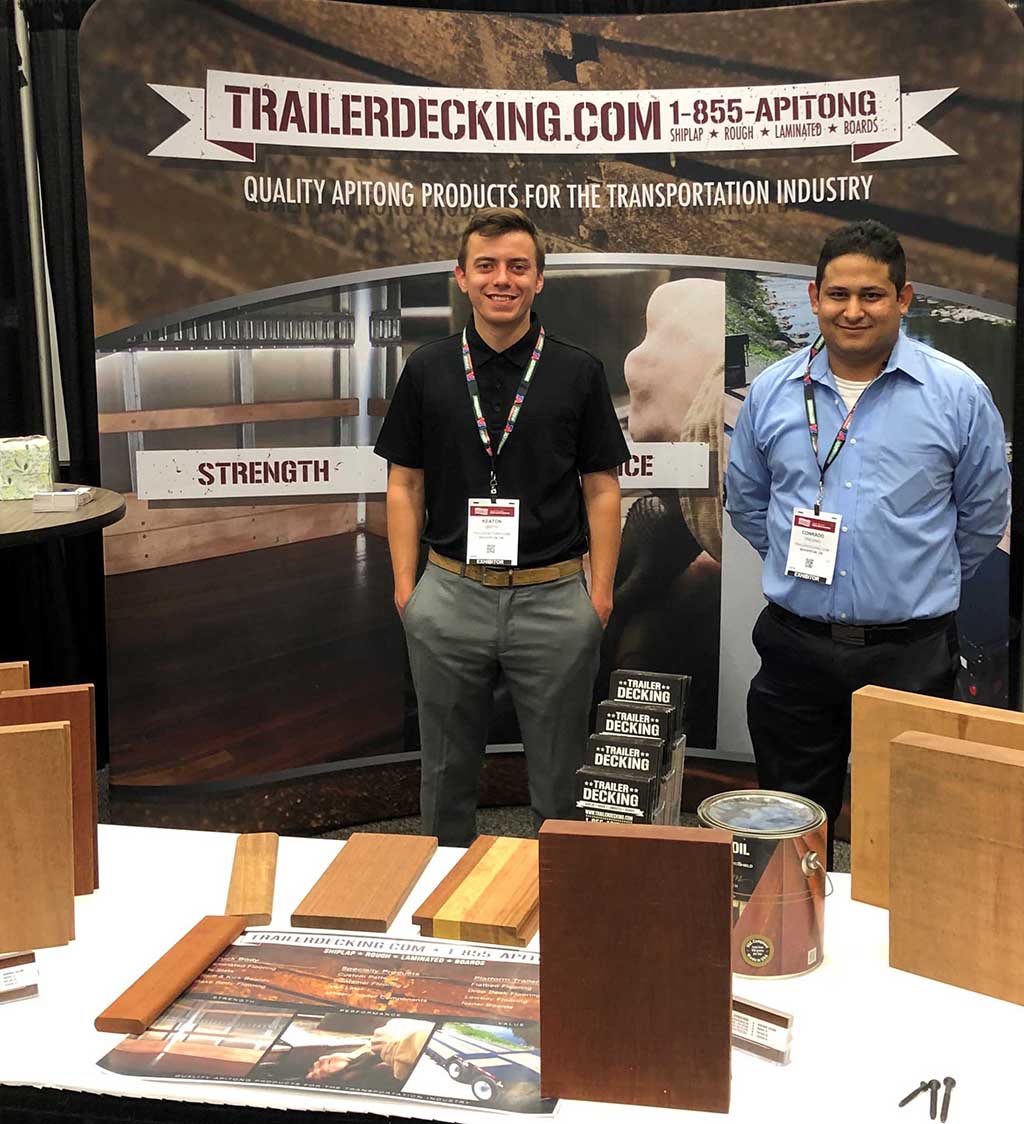 Conrado and Keaton at The Great American Trucking Show